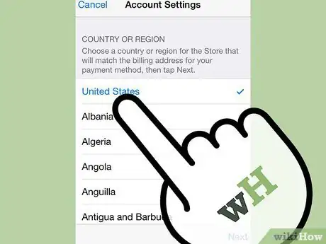 Imagen titulada Switch Countries in iTunes or the App Store Step 6