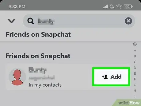 Imagen titulada Find Someone on Snapchat Without Them Knowing Step 7