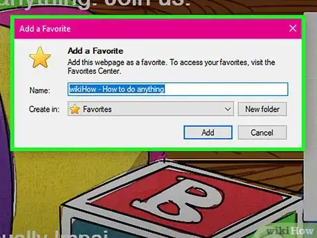 Imagen titulada Bookmark a Website Step 23