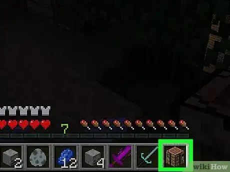 Imagen titulada Make a Fishing Rod in Minecraft Step 29