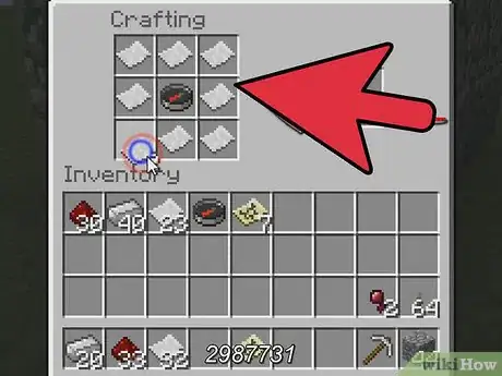 Imagen titulada Make a Compass in Minecraft Step 4