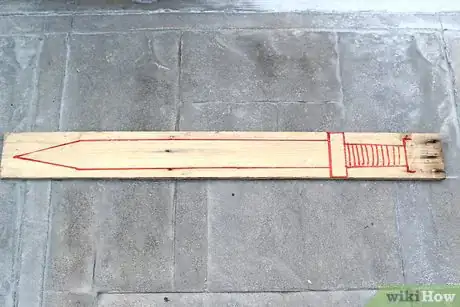 Imagen titulada Make a Wooden Sword Step 6
