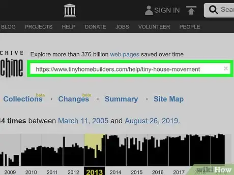 Imagen titulada Use the Internet Archive's Wayback Machine Step 2