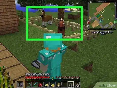 Imagen titulada Breed Horses in Minecraft Step 12