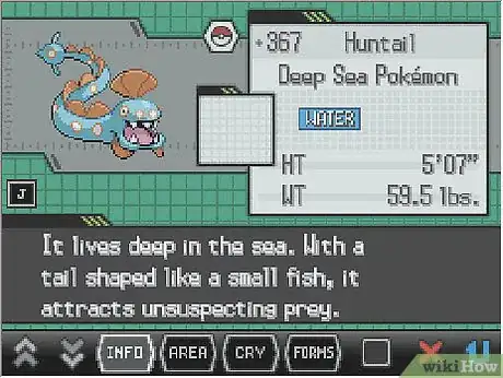 Imagen titulada Evolve Clamperl in Pokemon Step 1