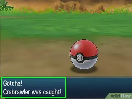 Imagen titulada Evolve Crabrawler in Pokémon Sun and Moon Step 3