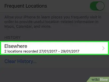 Imagen titulada Access the Location History on iPhone Step 7