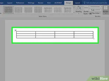 Imagen titulada Create a Simple Table in Microsoft Word Step 6
