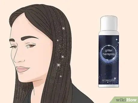Imagen titulada Add Sparkle to Your Hair Step 1