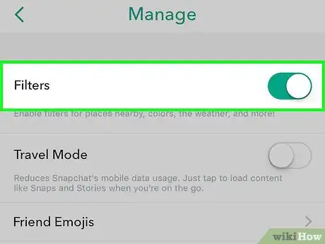 Imagen titulada Get More Filters on Snapchat Step 14