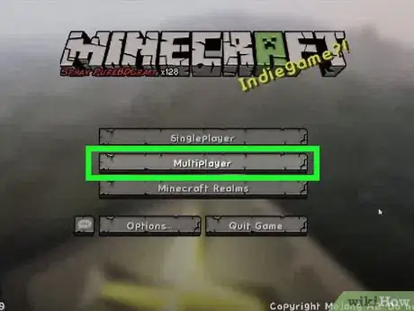 Imagen titulada Play Minecraft in Creative Mode Step 1