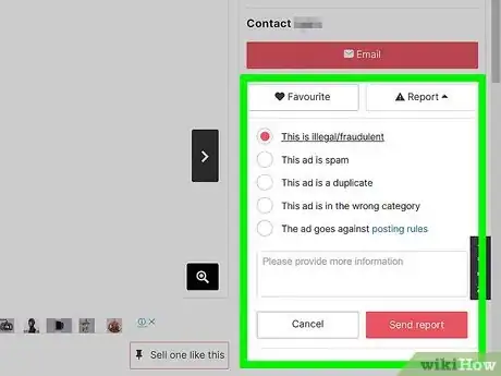 Imagen titulada Report Fraud on Gumtree Step 3