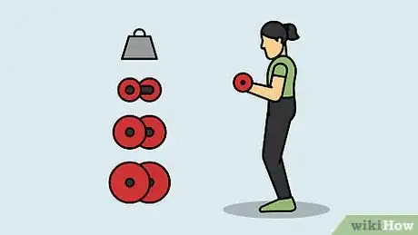 Imagen titulada Do Bicep Curls Step 1