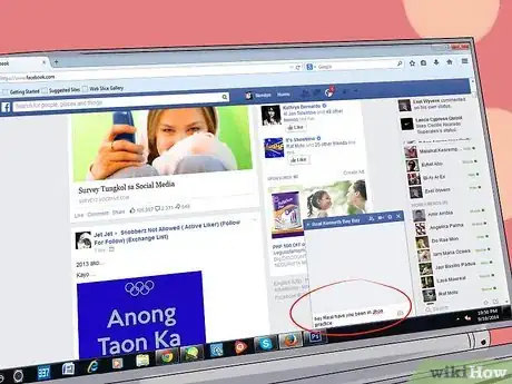 Imagen titulada Talk to a Guy You Like on Facebook Step 8
