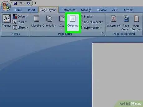 Imagen titulada Add Columns in Microsoft Word Step 4