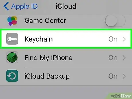 Imagen titulada Use iCloud Keychain Step 4