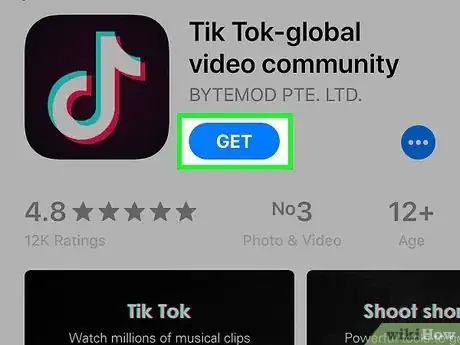 Imagen titulada Use Tik Tok on iPhone or iPad Step 5