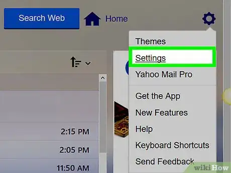 Imagen titulada Add a Signature to Yahoo Mail Step 2