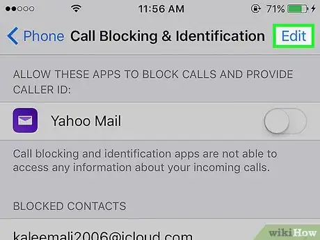 Imagen titulada Unblock a Number on an iPhone Step 4