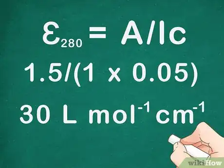 Imagen titulada Calculate Molar Absorptivity Step 4