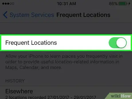 Imagen titulada Access the Location History on iPhone Step 6