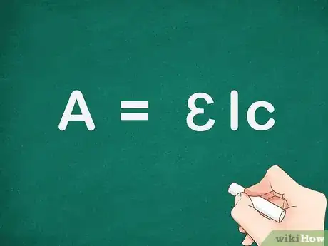Imagen titulada Calculate Molar Absorptivity Step 1