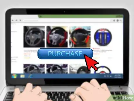 Imagen titulada Fit a Steering Wheel Cover Step 3