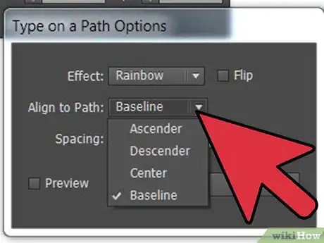 Imagen titulada Create Text on a Path in Adobe Illustrator Step 6