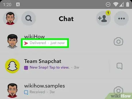 Imagen titulada Tell if Someone Added You on Snapchat Step 19