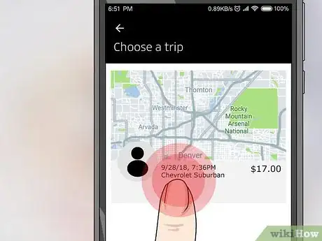Imagen titulada Find an Item Lost in an Uber Car Step 5