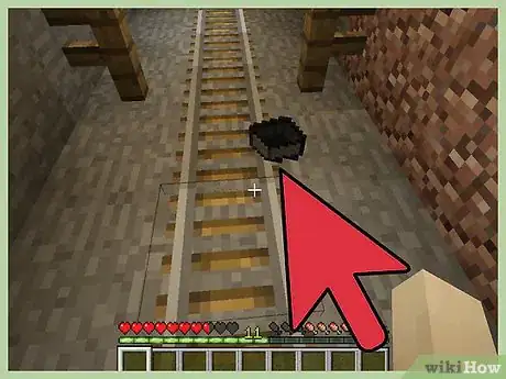 Imagen titulada Make a Minecart in Minecraft Step 21