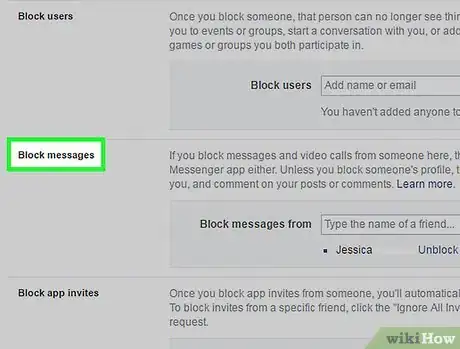 Imagen titulada Unblock Someone on Facebook Messenger Step 17