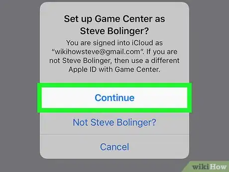 Imagen titulada Log in to Game Center Step 4