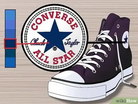 Imagen titulada Spot Fake All Star Converse Step 2