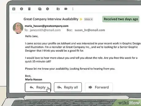 Imagen titulada Respond when a Recruiter Reaches Out Step 10