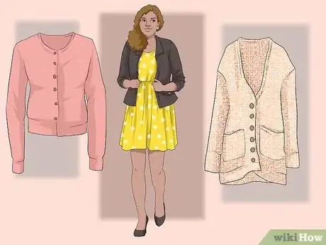 Imagen titulada Accessorize a Polka Dot Dress Step 7