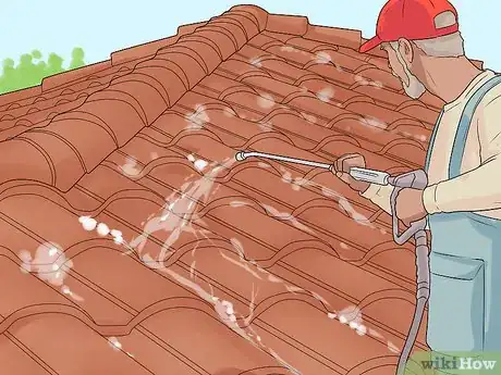 Imagen titulada Clean a Tile Roof Step 11