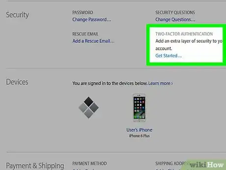 Imagen titulada Turn Off Two‐Factor Authentication on an iPhone Step 5