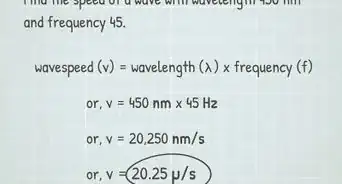calcular la longitud de onda