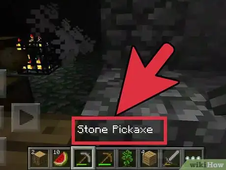 Imagen titulada Find Diamonds in Minecraft PE Step 1