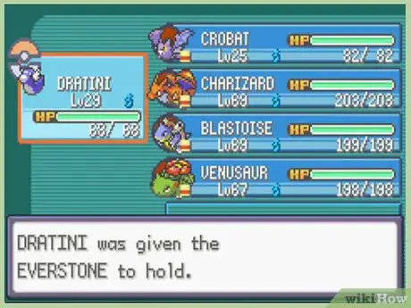 Imagen titulada Cancel an Evolution in a Pokémon Game Step 6