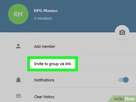 Imagen titulada Invite Someone to a Group on Telegram on PC or Mac Step 5