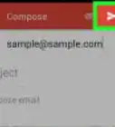 mandar fotografías por correo electrónico desde un teléfono Android