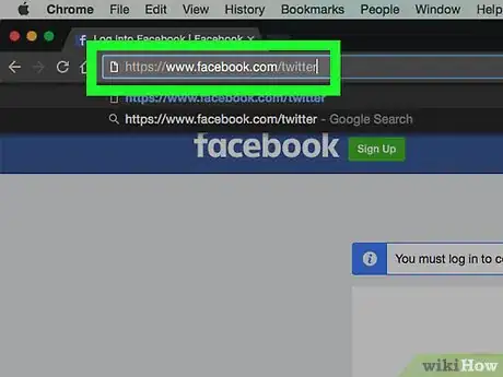Imagen titulada Link Facebook to Twitter Step 1