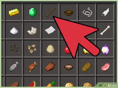 Imagen titulada Make a Pickaxe on Minecraft Step 7