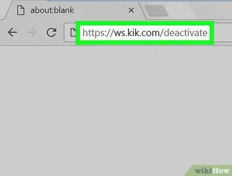 Imagen titulada Deactivate a Kik Account Step 6