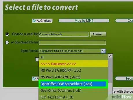 Imagen titulada Open an ODS File on PC or Mac Step 12