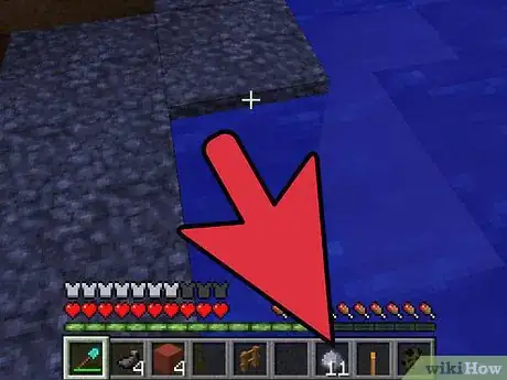 Imagen titulada Build a Brick Fireplace With a Chimney in Minecraft Step 1