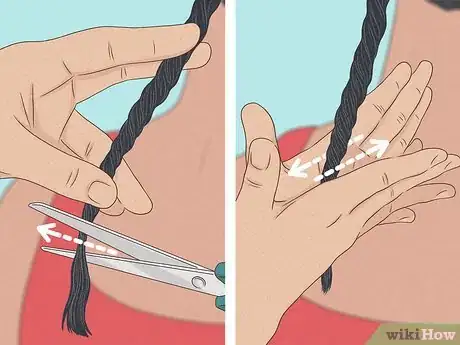 Imagen titulada Do Faux Locs Step 8
