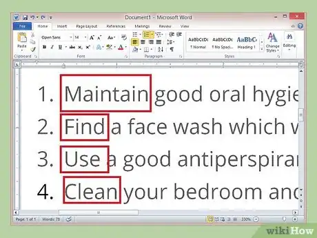 Imagen titulada Improve the Readability of a Word Document Step 16